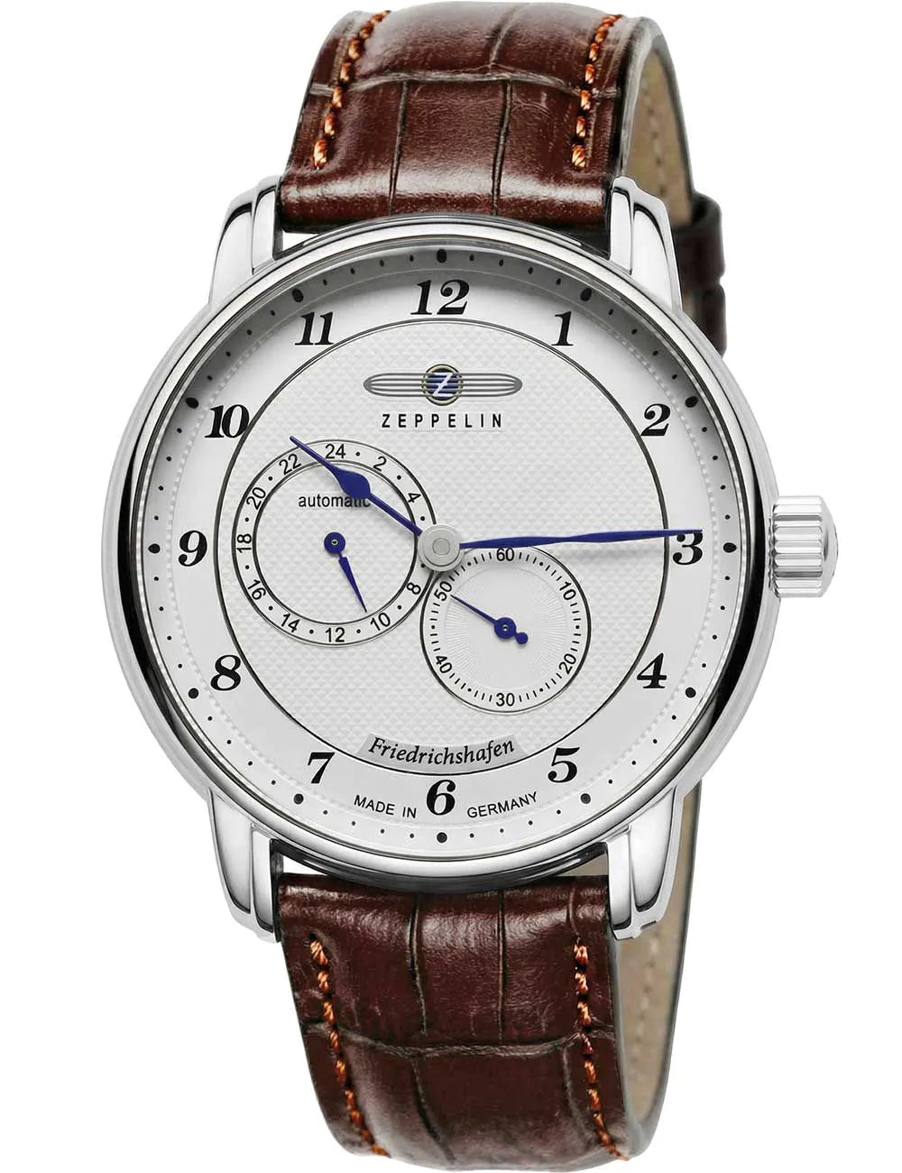 Zeppelin 8568-1 Mens Watch Friedrichshafen Automatic 41mm 5ATM