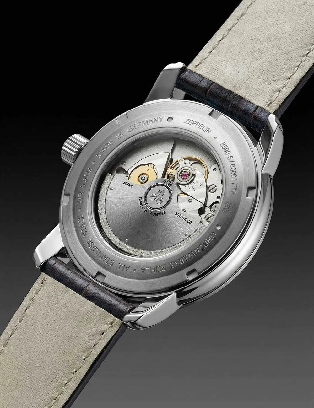 Zeppelin 8590-5 Mens Watch Friedrichshafen 43mm 5ATM