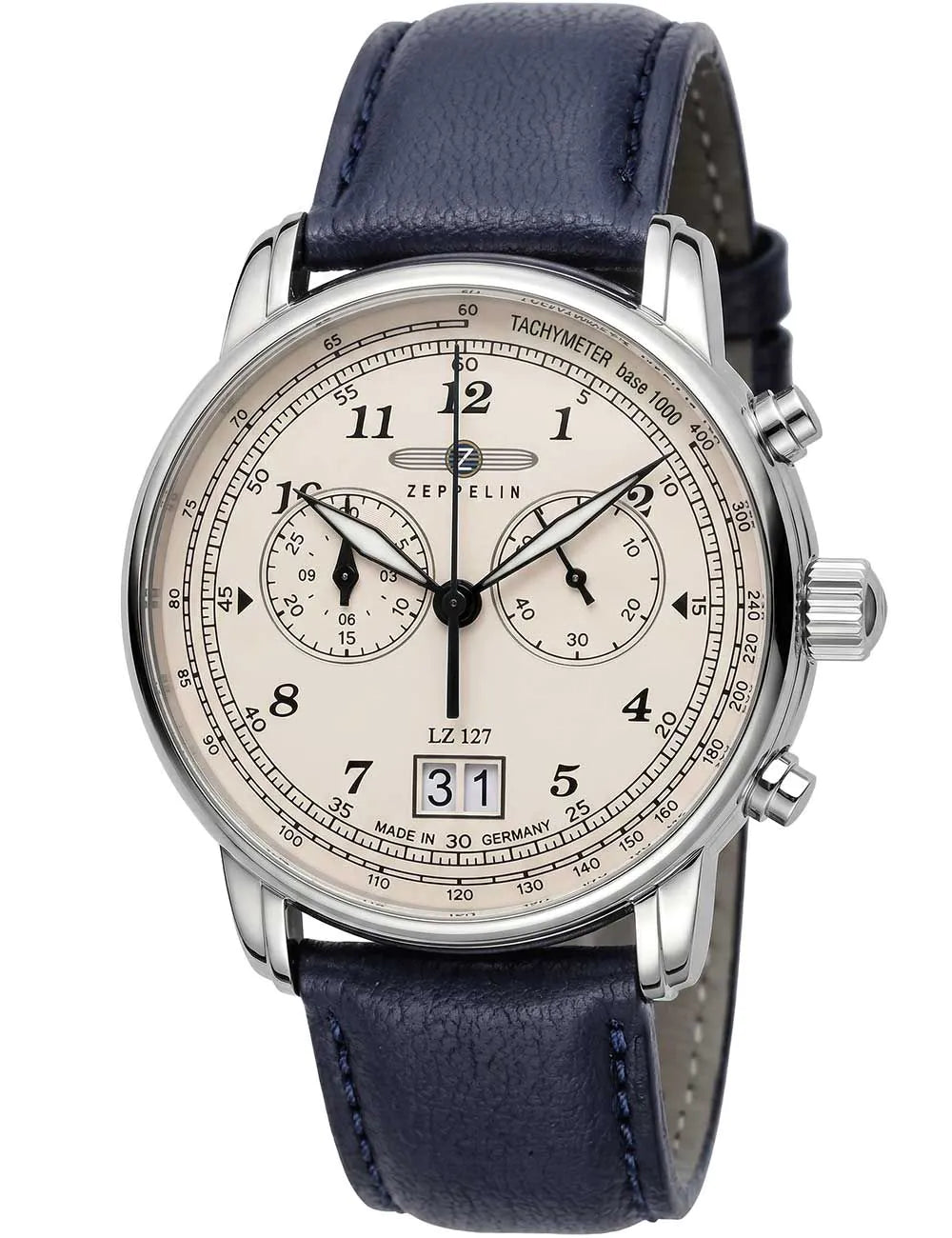 Zeppelin 8684-1 Mens watch Graf Zeppelin 40mm 5ATM