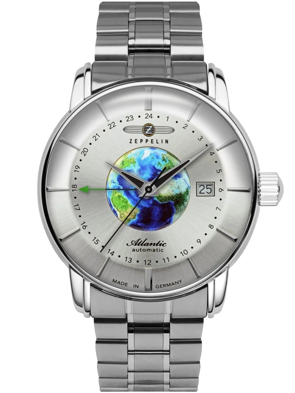 Zeppelin 8468MB-1 Mens Watch Atlantic Automatic 43mm 5ATM