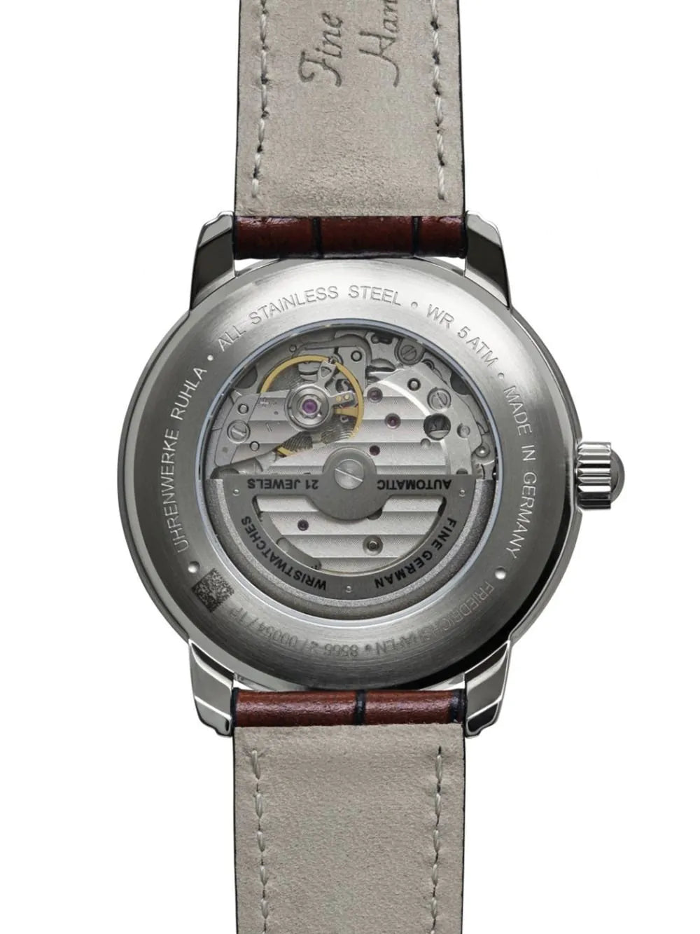 Zeppelin 8566-2 Mens Watch Friedrichshafen Open Heart Automatic 40mm 5ATM