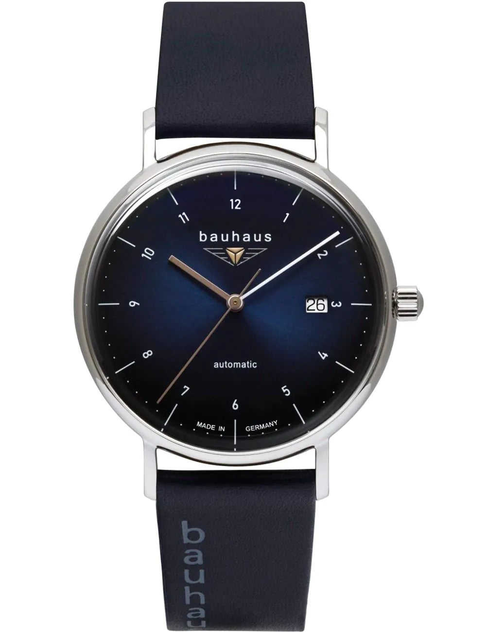 Bauhaus 2152-3 Mens Watch Classic Automatic 41mm 5ATM