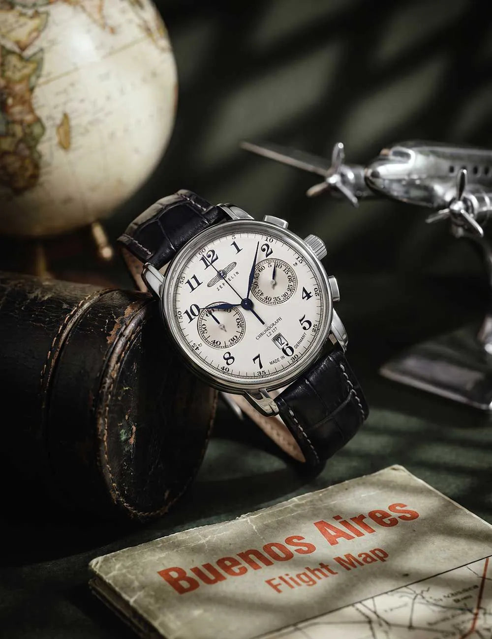 Zeppelin 7678-5 Mens watch Graf Zeppelin 42mm 5ATM