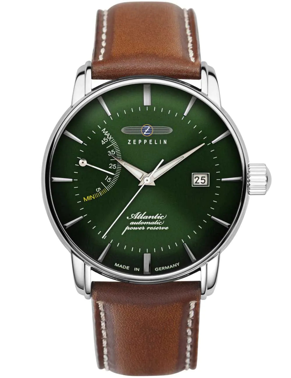 Zeppelin 8462-4 Mens Watch Atlantic Automatic 42mm 5ATM