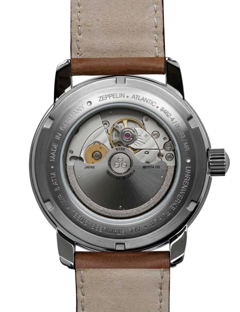 Zeppelin 8462-4 Mens Watch Atlantic Automatic 42mm 5ATM