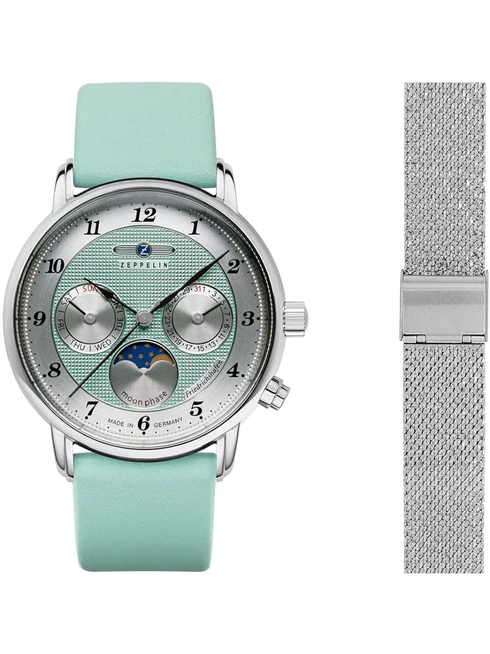 Zeppelin 8537-2_Set Ladies Watch Friedrichshafen 36mm 5ATM