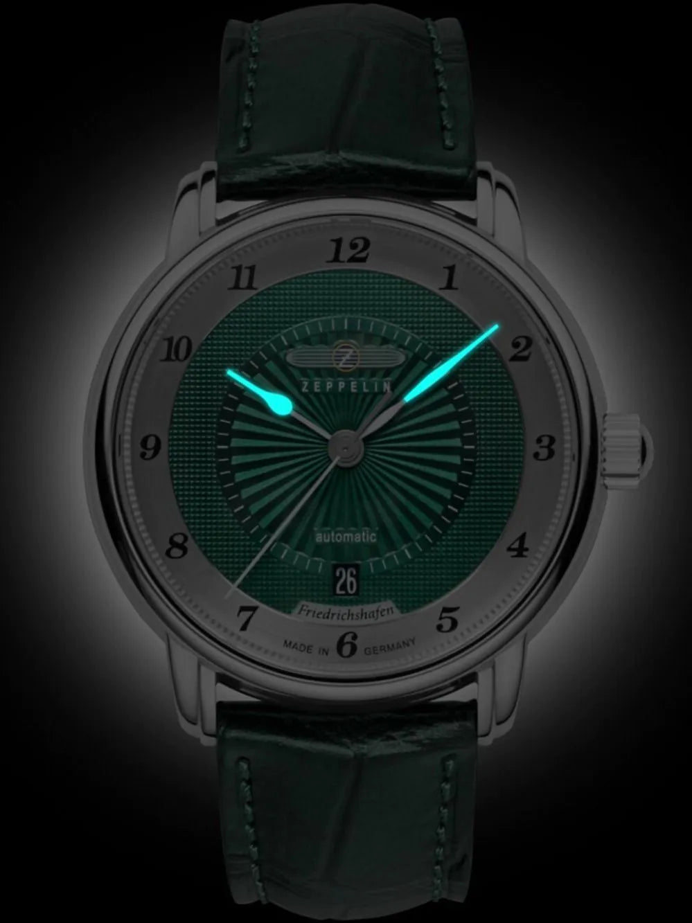 Zeppelin 8556-2 Mens Watch Friedrichshafen 41mm 5ATM