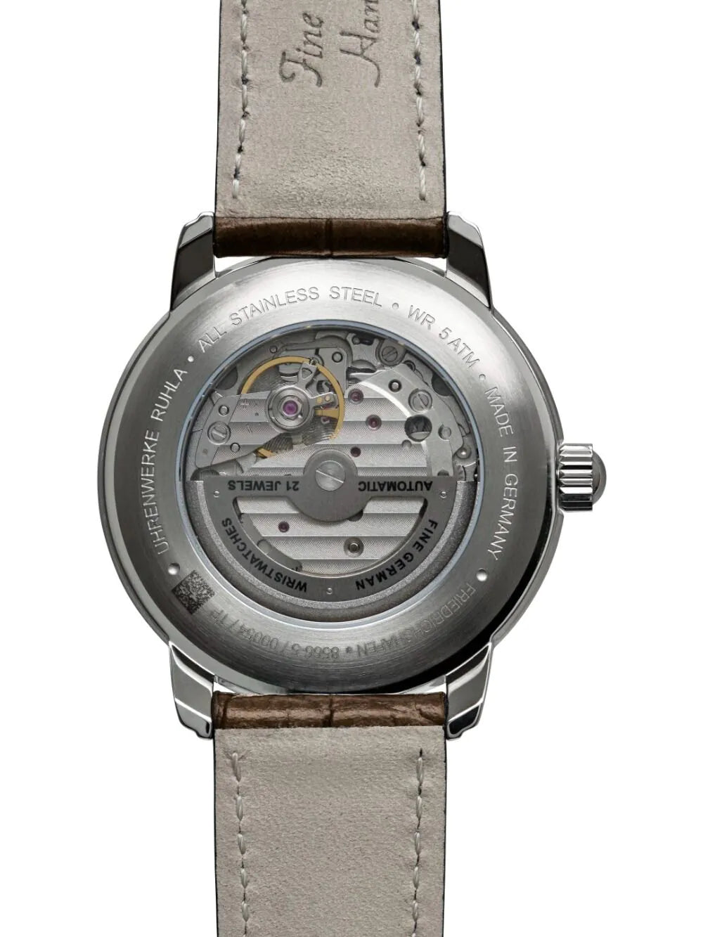 Zeppelin 8566-5 Mens Watch Friedrichshafen Open Heart 41mm 5ATM