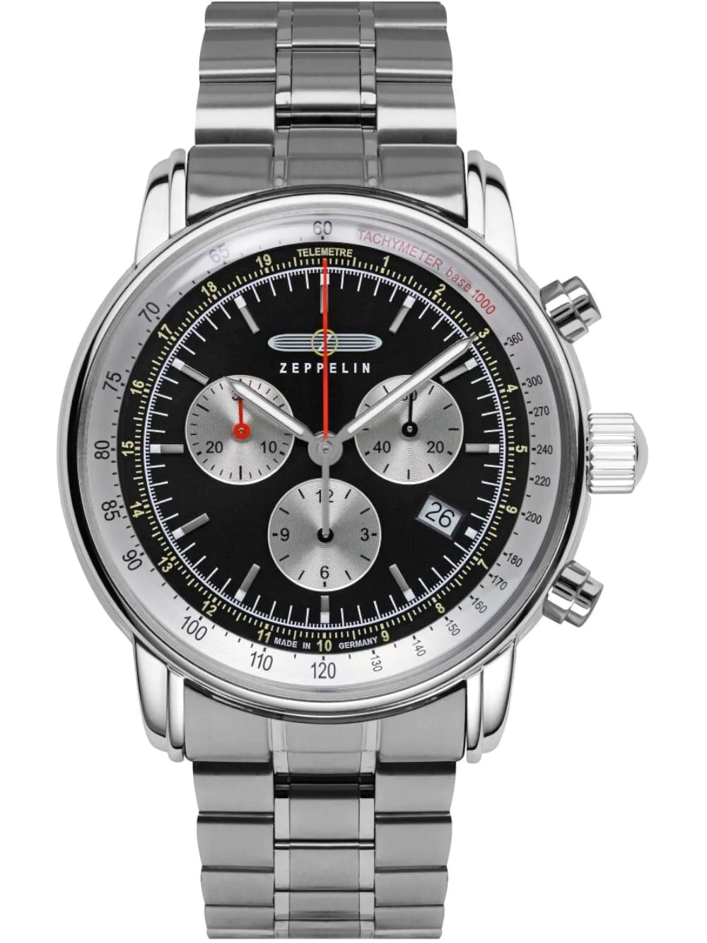 Zeppelin 8888MB-2 Mens Watch Marine 43mm 5ATM