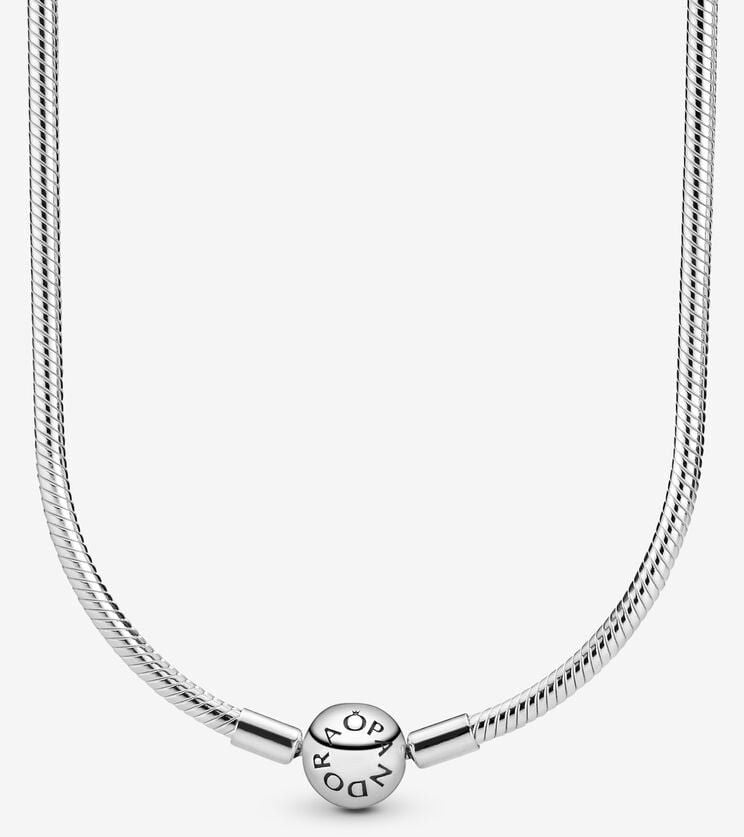 Pandora Snake Chain Sterling Silver Necklace 590742HV-42 For Women