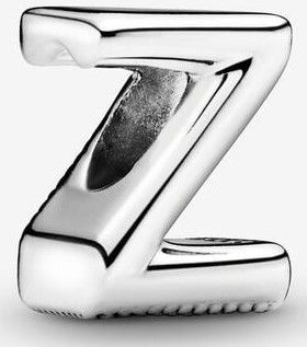 Pandora Letter Z Alphabet Sterling Silver Charm 797480 For Women