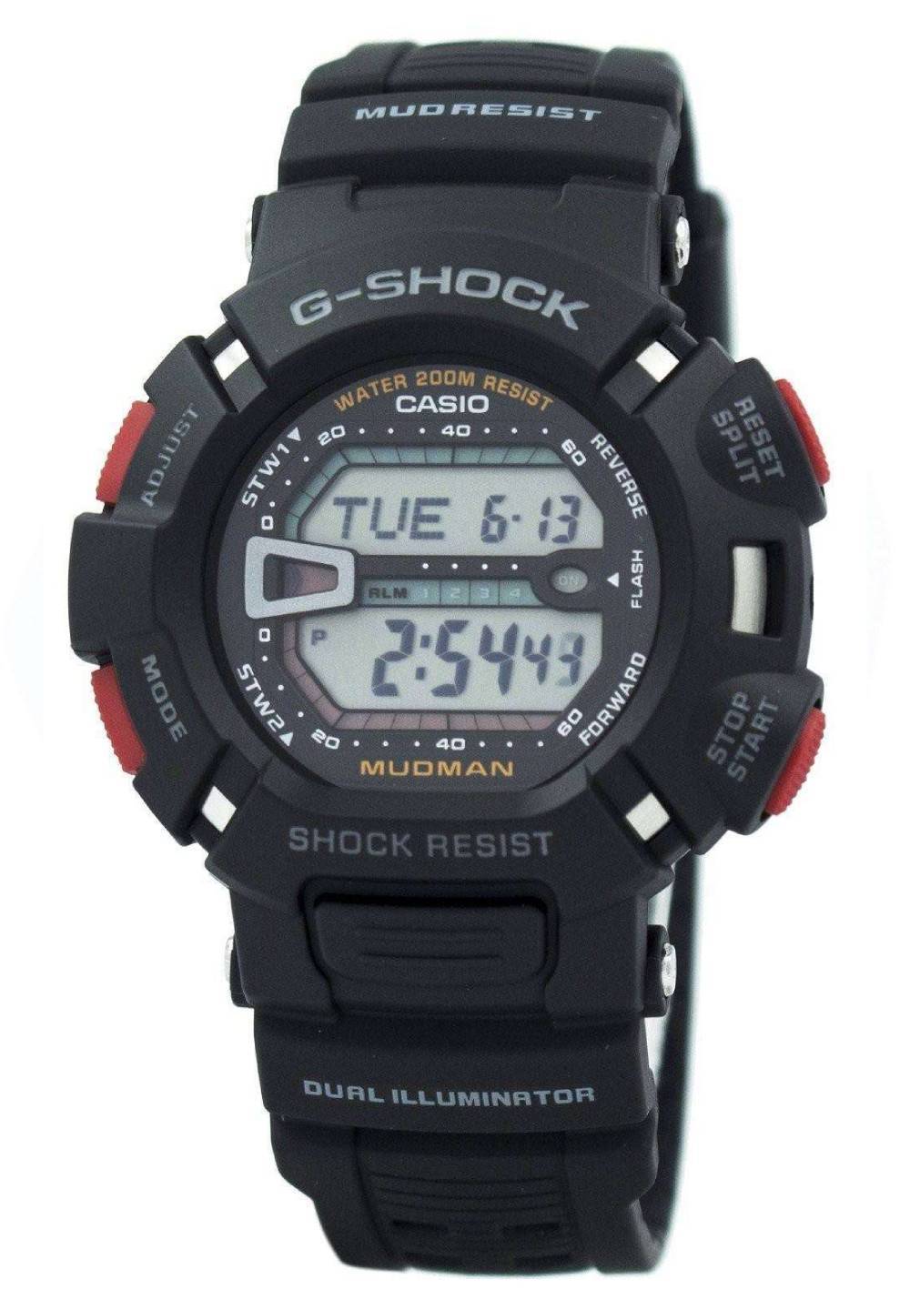 Casio G-Shock G-9000-1V G9000-1V Mudman 200M Men's Watch