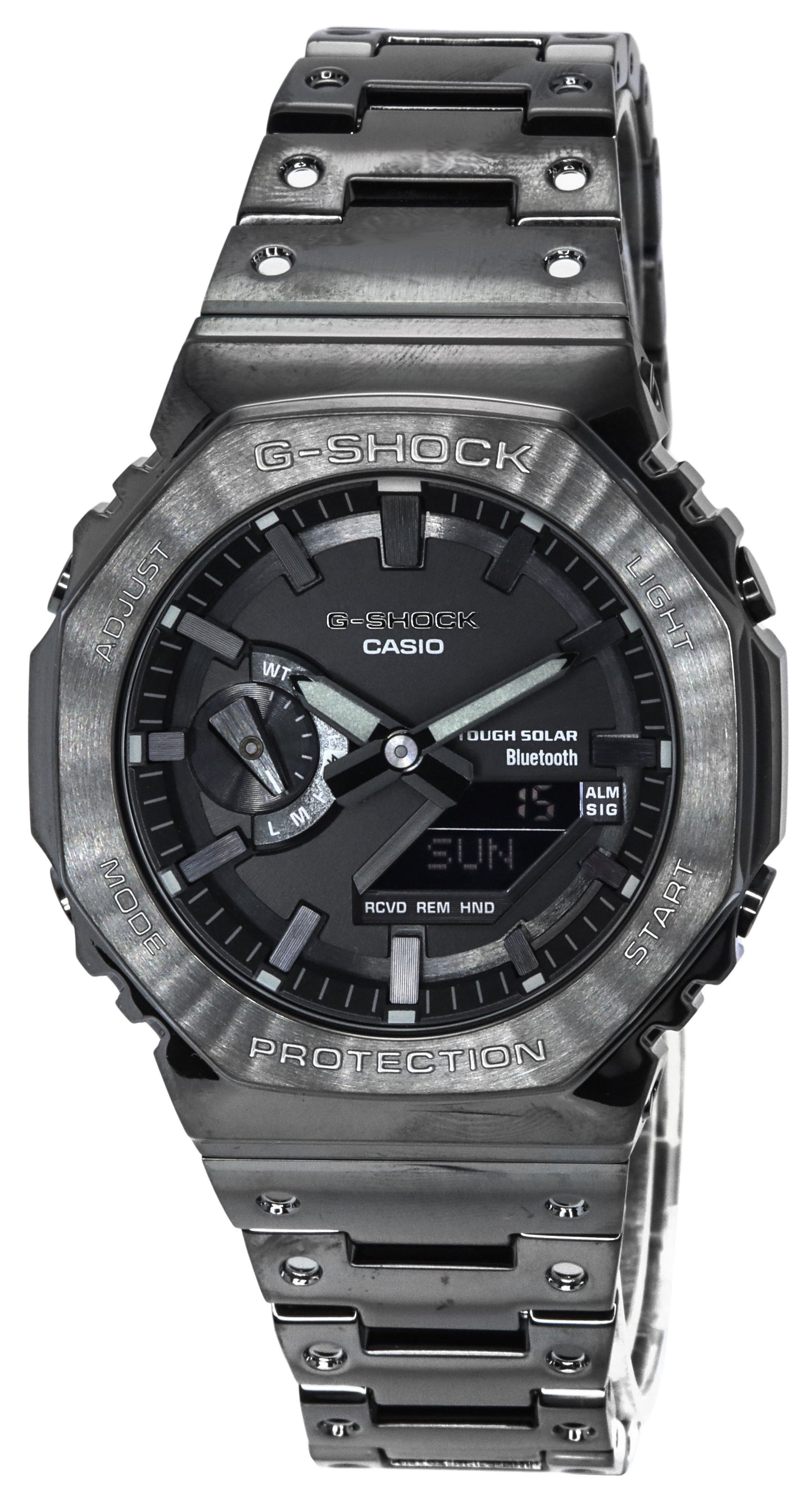 Casio G-Shock Full Metal Mobile Link Analog Digital Solar GM-B2100BD-1A 200M Men's Watch
