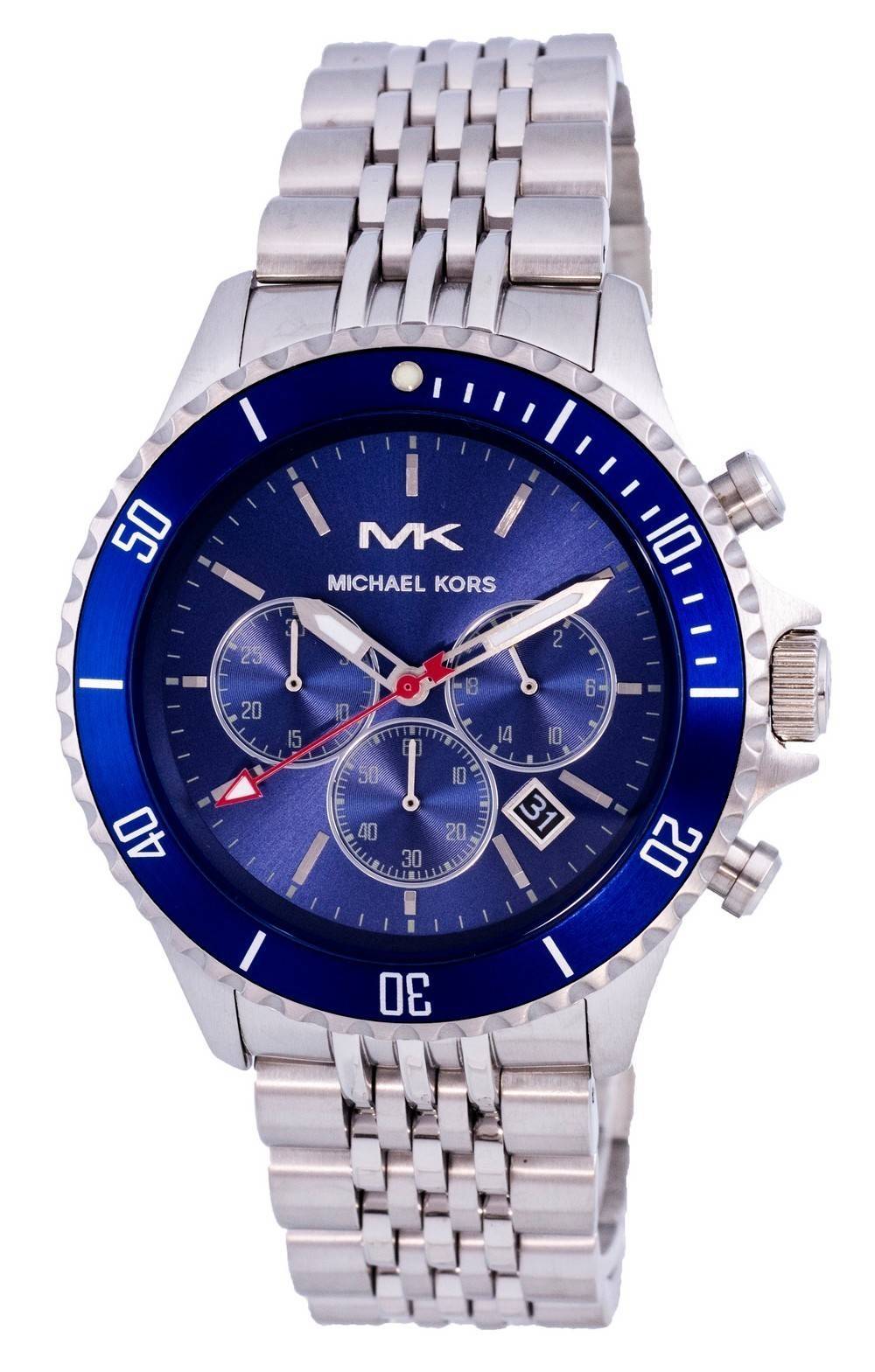 Michael Kors Bayville Chronograph Blue Dial Quartz MK8896 Men's Watch