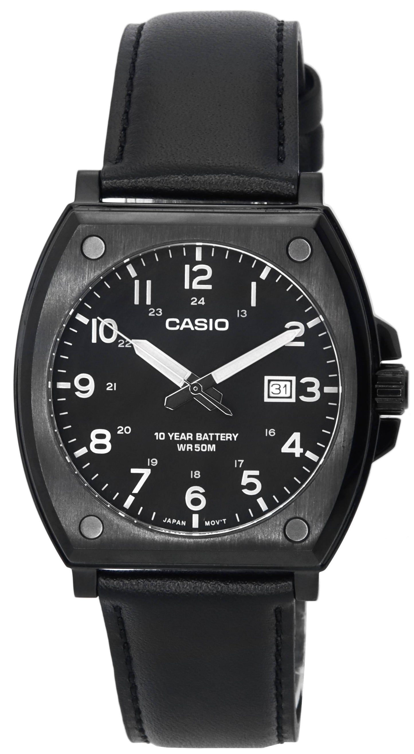 Casio Enticer Standard Analog Black Dial Quartz MTP-E715L-1A MTPE715L-1 Men's Watch