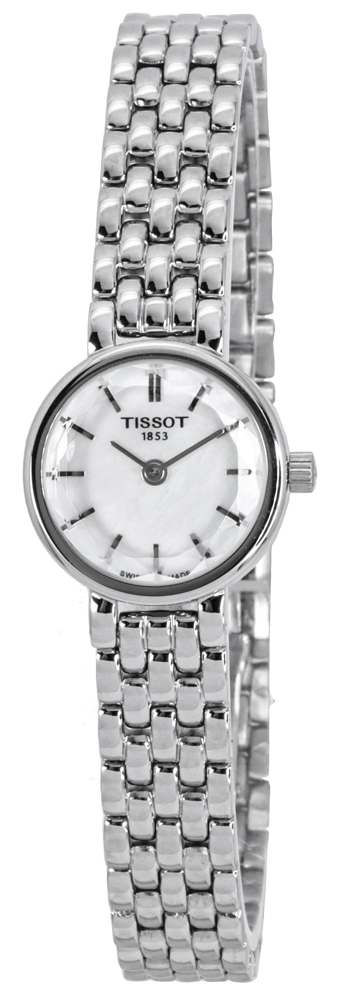 Tissot T-Lady Lovely Stainless Steel Mother Of Pearl Dial Quartz T140.009.11.111.00 T1400091111100 Women's Watch